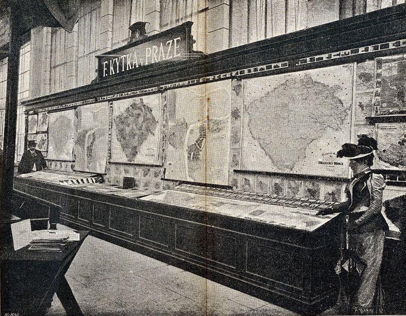 Expozice nakladatelství F. Kytka na Všeobecné zemské jubilejní výstavě (1891)