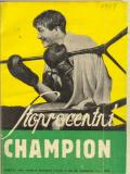 V. E. Coufal: Stoprocentní champion (obálka, 1940)  