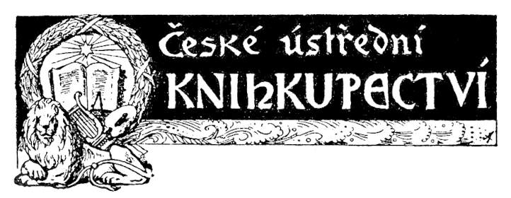 Značka Českého ústředního knihkupectví (Karel Modestýn) 